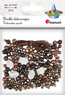 Titanum Perełki Titanum Craft-Fun Series zestaw do zrobienia biżuterii (BR230008-black)