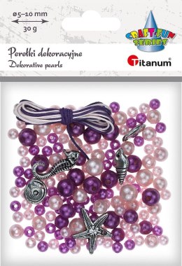 Titanum Perełki Titanum Craft-Fun Series zestaw do zrobienia biżuterii (BR23BR230008-pink)