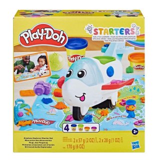 Hasbro Masa plastyczna dla dzieci Hasbro Play Doh Samolot odkrywcy mix (F8804)