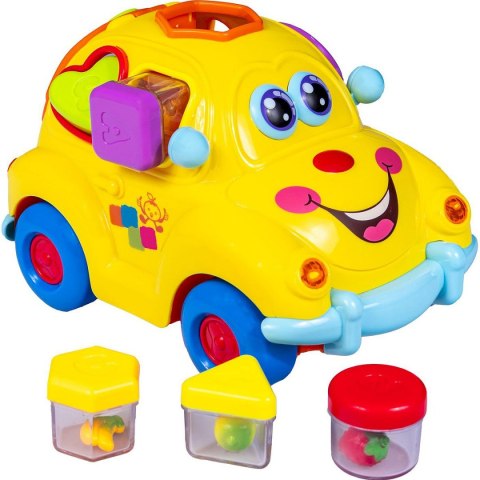 Smily Play Sorter Smily Play Zabawne auto z muzyką i światłem (SP83668)