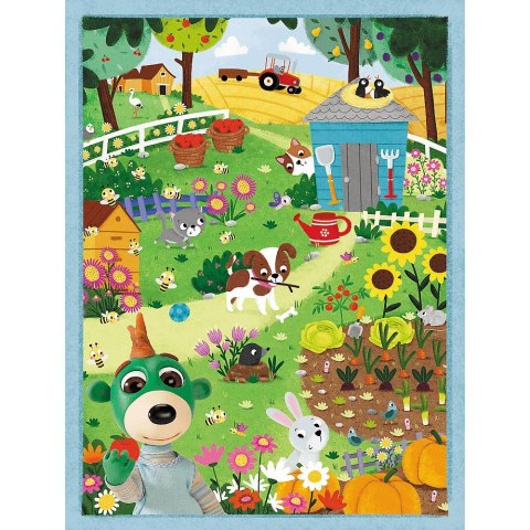 Trefl Puzzle Trefl Baby MAXI 2x10 Bobaski i Miś (43000)