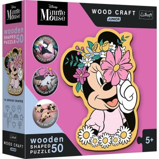 Trefl Puzzle Trefl Disney Minnie Wood Craft Junior W świecie Minnie 50 el. (20200)