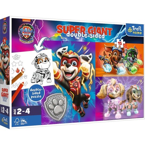 Trefl Puzzle Trefl Paw Patrol Super Giant 15 Ocean Gateawy 15 el. (42009)