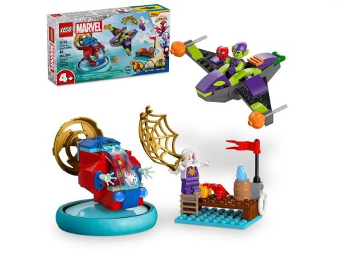 Lego Klocki konstrukcyjne Lego Marvel Spidey kontra Zielony Goblin (10793)