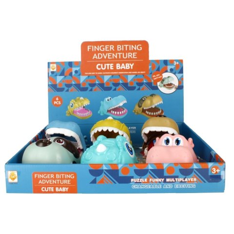 Mega Creative Gra zręcznościowa Mega Creative Ząbek zwierzątka 16cm mix (523950)