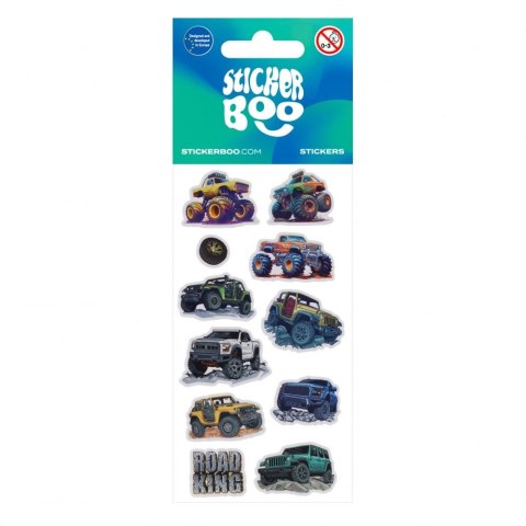 Sticker Boo Naklejka (nalepka) Sticker Boo Auta (534609)