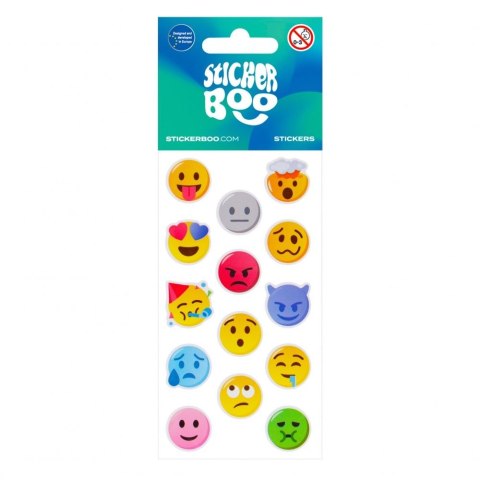 Sticker Boo Naklejka (nalepka) Sticker Boo EMOTIKONY (534614)