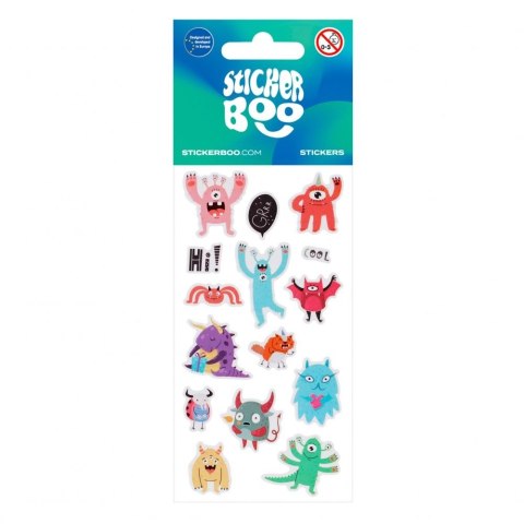 Sticker Boo Naklejka (nalepka) Sticker Boo Potworki (534607)