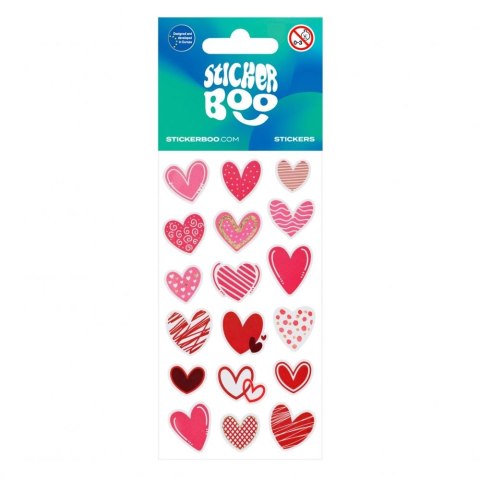 Sticker Boo Naklejka (nalepka) Sticker Boo Serca (534613)