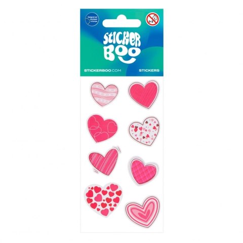 Sticker Boo Naklejka (nalepka) Sticker Boo Serca (534613)