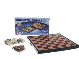 Adar Gra logiczna Adar zestaw gier 3w1, magnetyczne, szachy, warcaby, backgammon (544086)