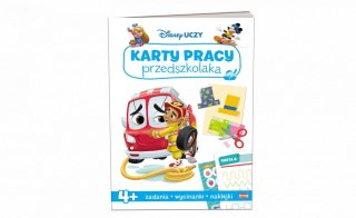 Ameet Książka dla dzieci Ameet Disney Uczy Karty pracy przedszkolaka. (UKP 9301)