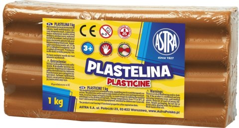 Astra Plastelina Astra 1 kol. terakotowa 1000g (303111021) Astra Plastelina Astra 1 kol. terakotowa 1000g (303111021)