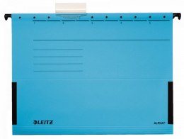 Leitz Teczka zawieszkowa z boczkami alpha A4 niebieski karton Leitz (19860135)