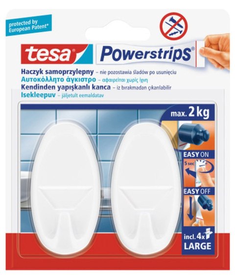 Tesa Plaster samoprzylepny haczyki dekoracyjne Tesa (58013-00054-01 TS)