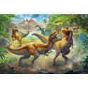 Trefl Puzzle Trefl walczące tyranozaury 160 el. (15360)