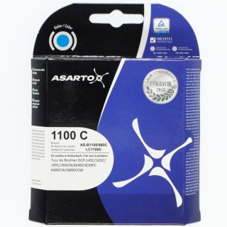 Asarto Tusz (cartridge) alternatywny Asarto Brother (AS-B1100/980C)