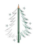 Faber Castell Ołówek Faber Castell Sparkle Pearly Ciemnozielony (Forest Greeen) B (118239 FC)