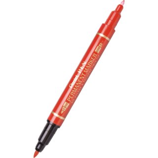 Pentel Foliopis Pentel dustronny, czerwone mixmm (N75W-BE)