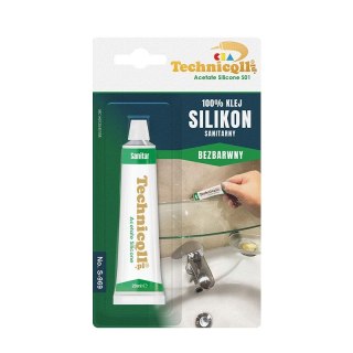 Technicqll Klej w tubie Technicqll Silikon bezbarwny 20ml (S-969)