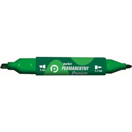 Tetis Marker permanentny Tetis Premium, zielony 4,2-5,0mm okrągła/ścięta końcówka (KM502-Z2)
