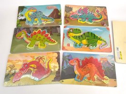 Adar Układanka Adar puzzle mix dino (543706)