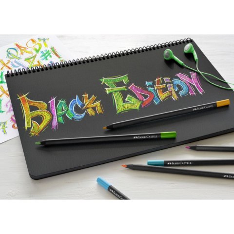 Faber Castell Kredki ołówkowe Faber Castell Black Edition (116437 FC) Faber Castell Kredki ołówkowe Faber Castell Black Edition (116437 FC)