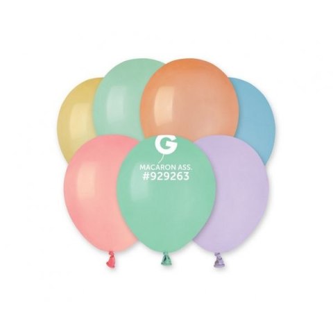 Godan Balon gumowy Godan mix Macaron pastelowy 5cal (A50/MC)