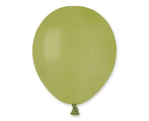 Godan Balon gumowy Godan pastel 100 szt. oliwkowy 5cal (A50/98)