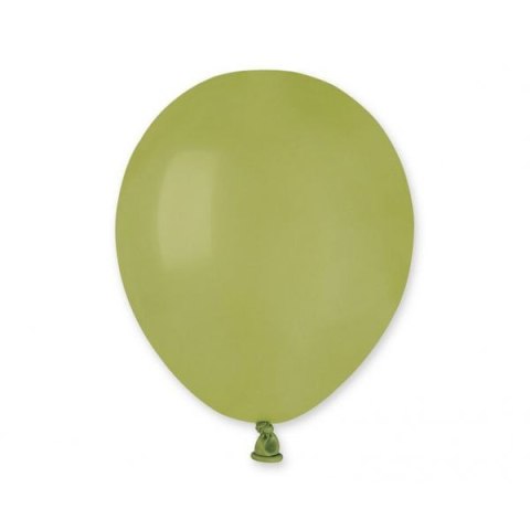 Godan Balon gumowy Godan pastel 100 szt. oliwkowy 5cal (A50/98)