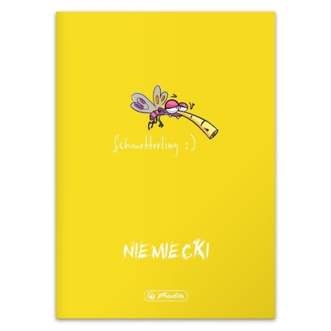 Herlitz Zeszyt Herlitz J.niemiecki Eco PP A5 60k. 70g kratka (9500066)