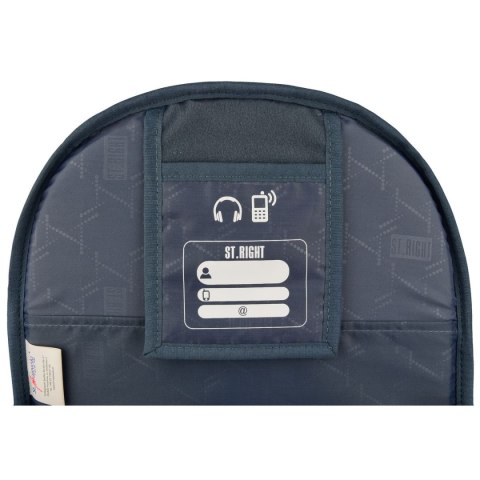 St.Right Plecak GREY OMBRE 5903235674792 4-KOMORY St.Right (BP-05)