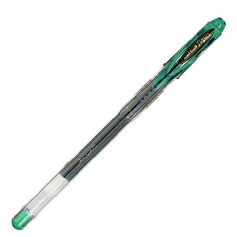 Uni Długopis żelowy Uni zielony 0,3mm (UM-120)