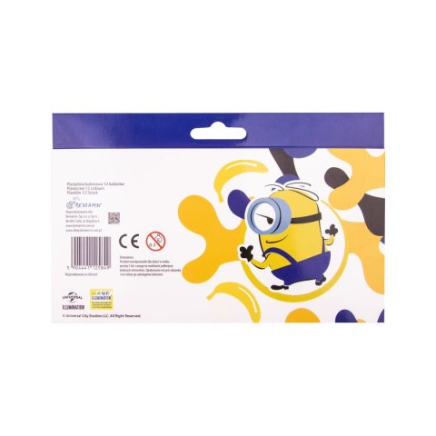 Beniamin Plastelina Beniamin 12 kol. Minionki mix (5849) Beniamin Plastelina Beniamin 12 kol. Minionki mix (5849)