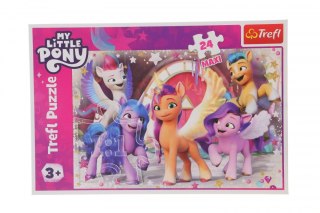 Trefl Puzzle Trefl My Little Pony Wesoły dzień kucyków / 24 el. (14355)