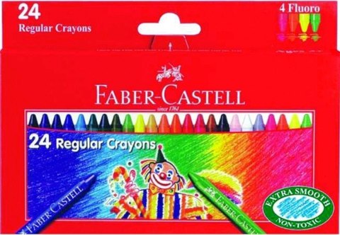 Faber Castell Kredki świecowe Faber Castell 24 (FC120057)