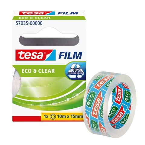 Tesa Taśma biurowa Tesa TESA ECO&CLEAR 15x10 [mm x m] (57035-00000-01 TS)