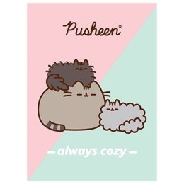 Unipap Zeszyt Unipap Pusheen A4 32k. 70g krata