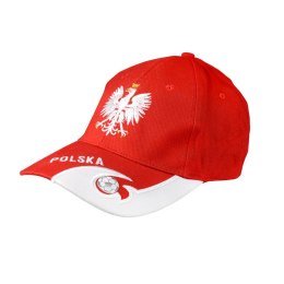 Arpex Czapka Arpex baseball Biało-Czerwoni (SP1219)