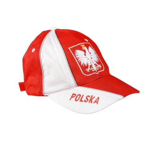 Arpex Czapka Arpex baseball Biało-Czerwoni (SP1219)