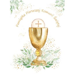 Henry Kartka składana Henry Karnet A5 KOMUNIA EUCHARYSTIA A5 (5905701482658)