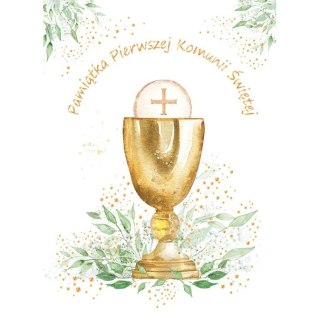 Henry Kartka składana Henry Karnet A5 KOMUNIA EUCHARYSTIA A5 (5905701482658)