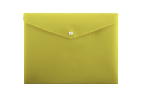 Penmate Teczka plastikowa na zatrzask koperta pp A4 żółty Penmate (TT7592)