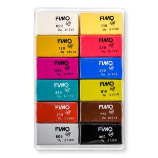 Staedtler Fimo Modelina Staedtler Fimo 12 kol. mix 300g (S 8013 C12-2)