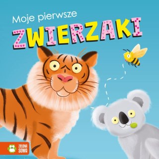 Zielona Sowa Książeczka edukacyjna Zielona Sowa Moje pierwsze zwierzaki