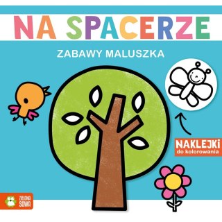 Zielona Sowa Książeczka edukacyjna Zielona Sowa Zabawy maluszka. Na spacerze