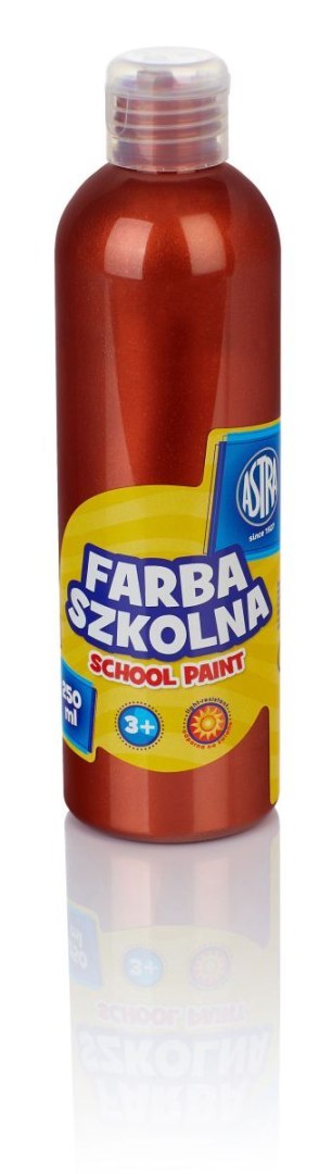 Astra Farby plakatowe Astra szkolne kolor: miedziany 250ml 1 kolor.