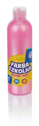 Astra Farby plakatowe Astra szkolne kolor: różowy 250ml 1 kolor.