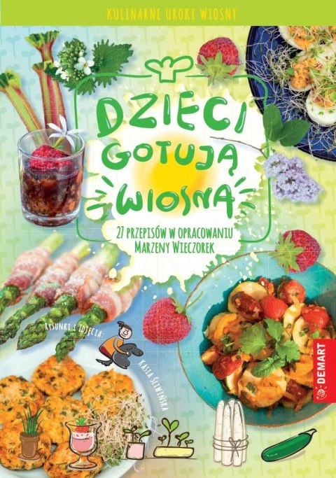 Demart Książeczka edukacyjna Demart Dzieci gotują wiosna