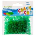 Mega Creative Cekiny Mega Creative zielony transparentny 14g (439329)